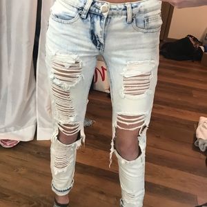 Ripped jeans